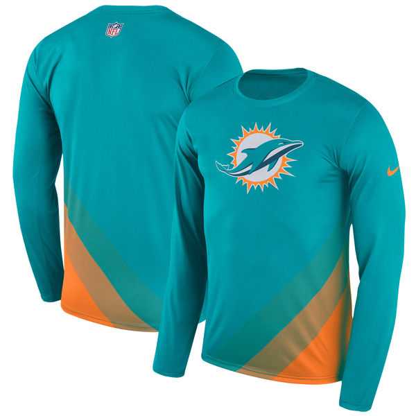 Miami Dolphins Nike Aqua Sideline Legend Prism Performance Long Sleeve T-Shirt,We sell and wholesale Miami Dolphins Nike Aqua Sideline Legend Prism Performance Long Sleeve T-Shirt on line form chian!